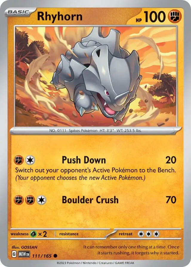 Rhyhorn (MEW 111)