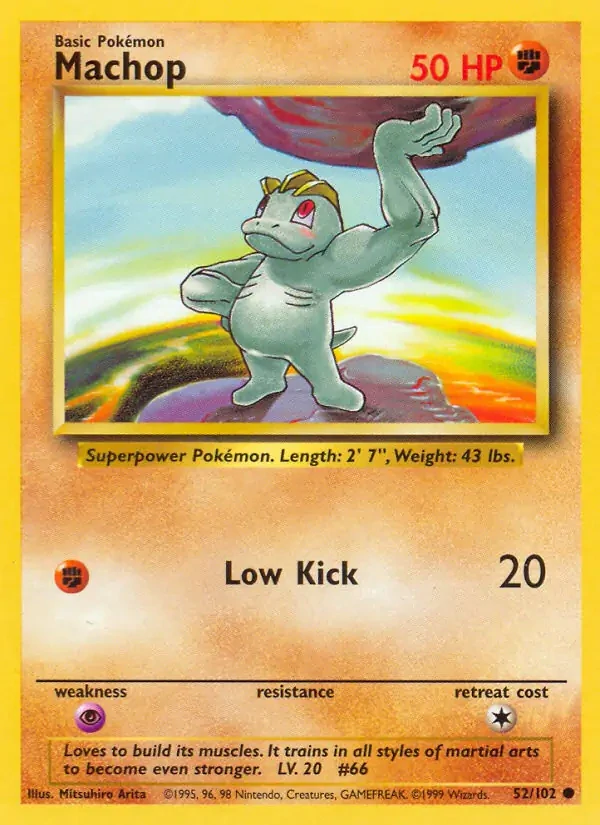 Machop (BS 52) - PLAYED