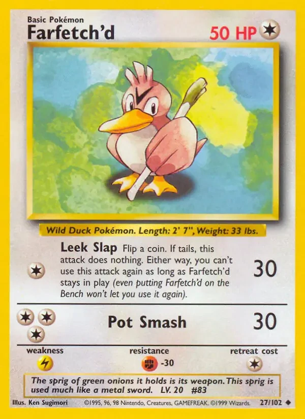 Farfetch'd (BS 27) - POOR