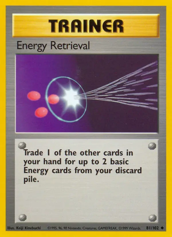 Energy Retrieval (BS 81) - LIGHT PLAYED