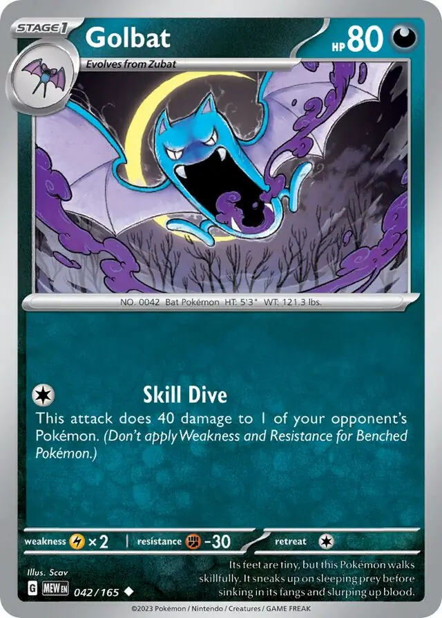 Golbat (MEW 042)