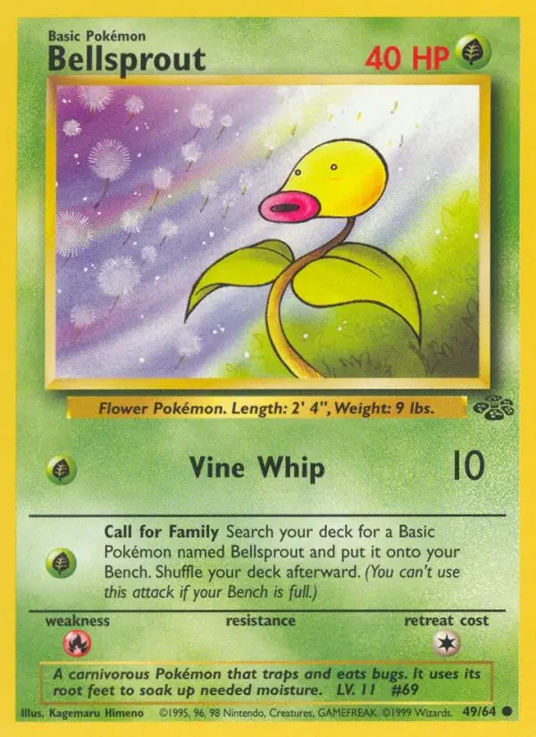 Bellsprout (JU 49) - PLAYED