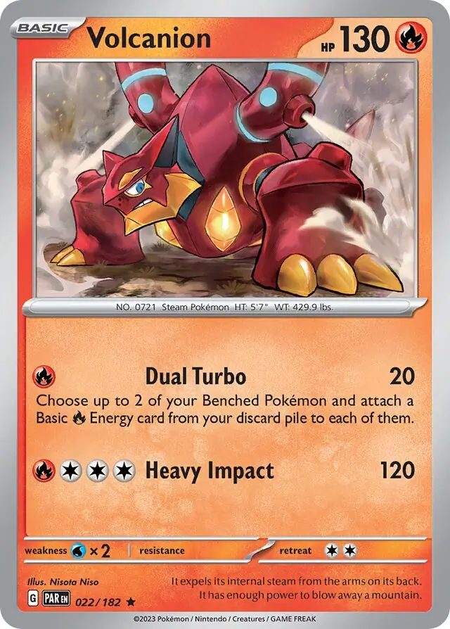 Volcanion (PAR 022) - HOLO