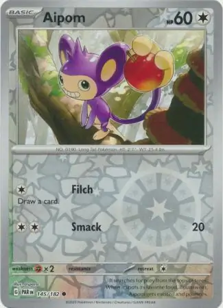 Aipom (PAR 145) - REVERSE HOLO