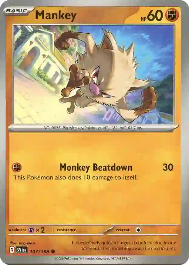 Mankey (SVI 107)