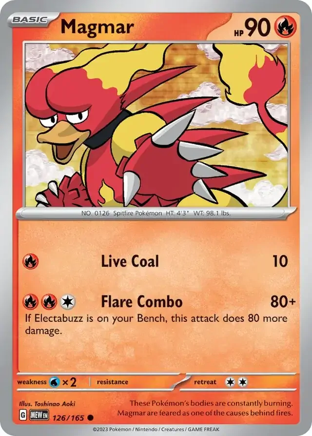 Magmar (MEW 126)
