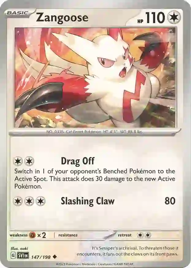 Zangoose (SVI 147)