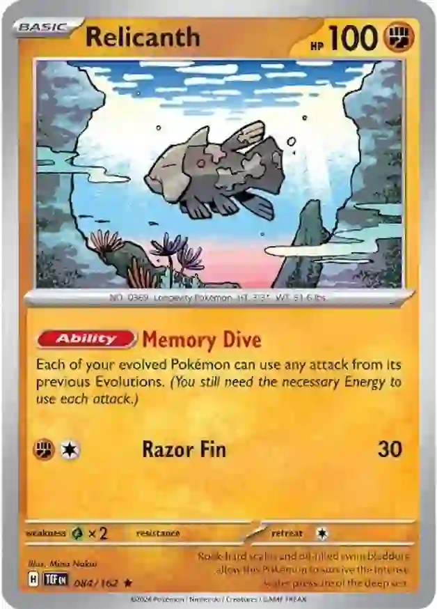 Relicanth (TEF 084) - HOLO