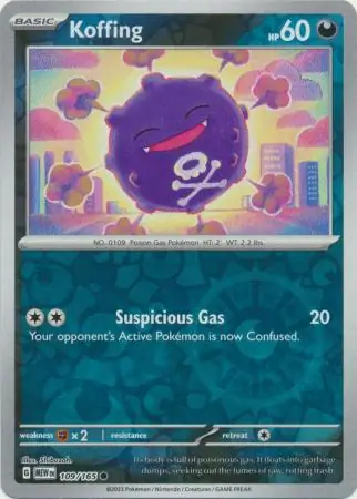 Koffing (MEW 109) - REVERSE HOLO