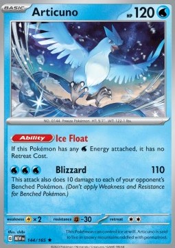 Articuno (MEW 144) - HOLO