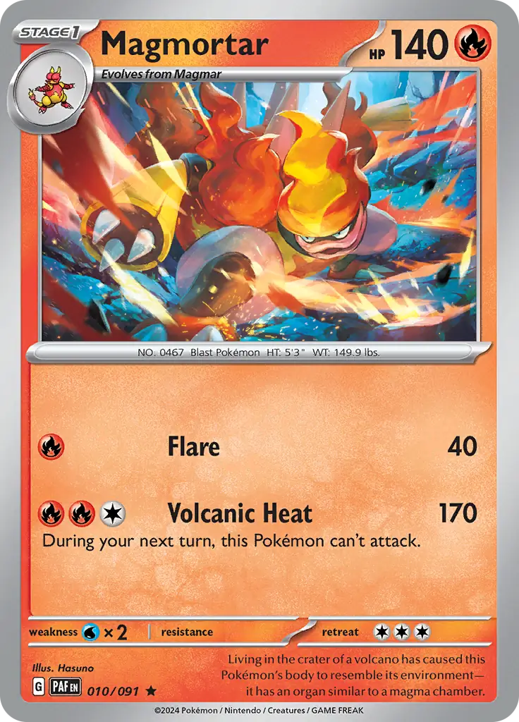 Magmortar (PAF 010) - HOLO