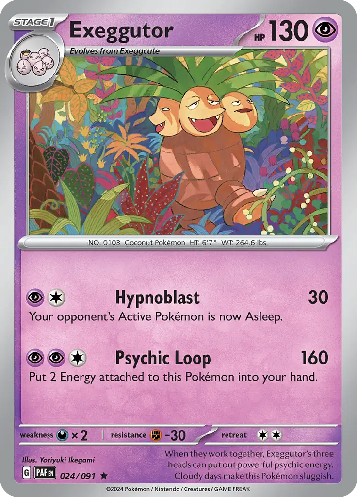 Exeggutor (PAF 024) - HOLO