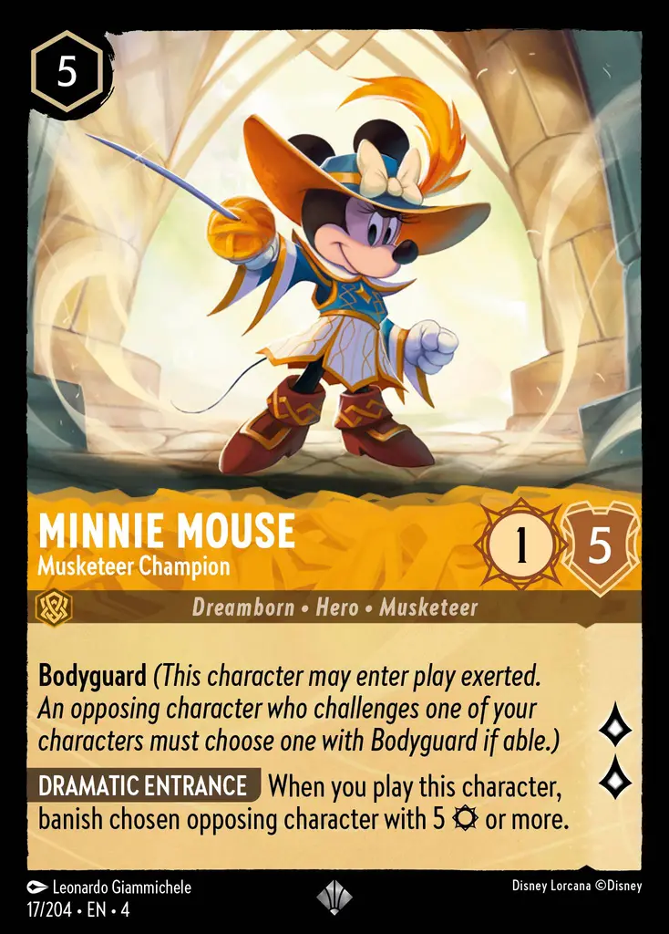Minnie Mouse - Musketeer Champion (V.1)