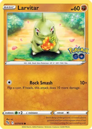 Larvitar (PGO 037)