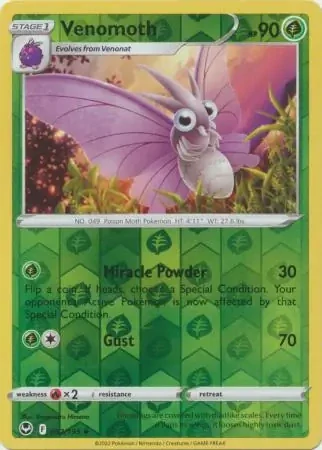 Venomoth (SIT 002) - REVERSE HOLO