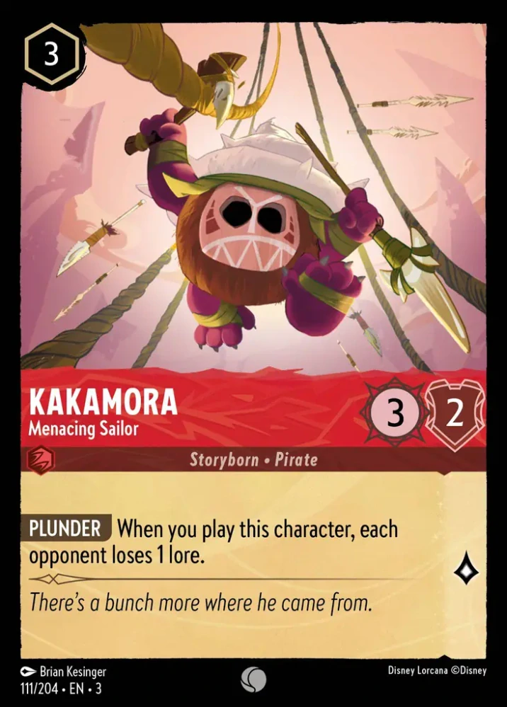 Kakamora - Menacing Sailor - foil