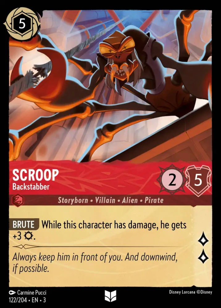 Scroop - Backstabber - foil