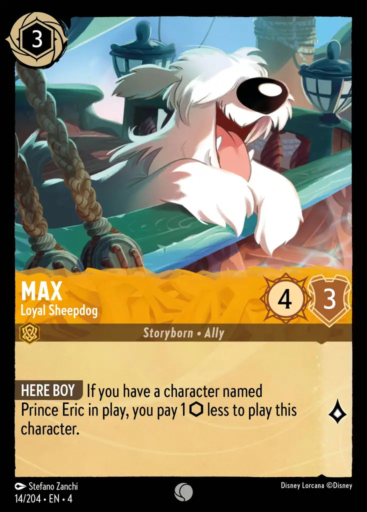 Max - Loyal Sheepdog - foil