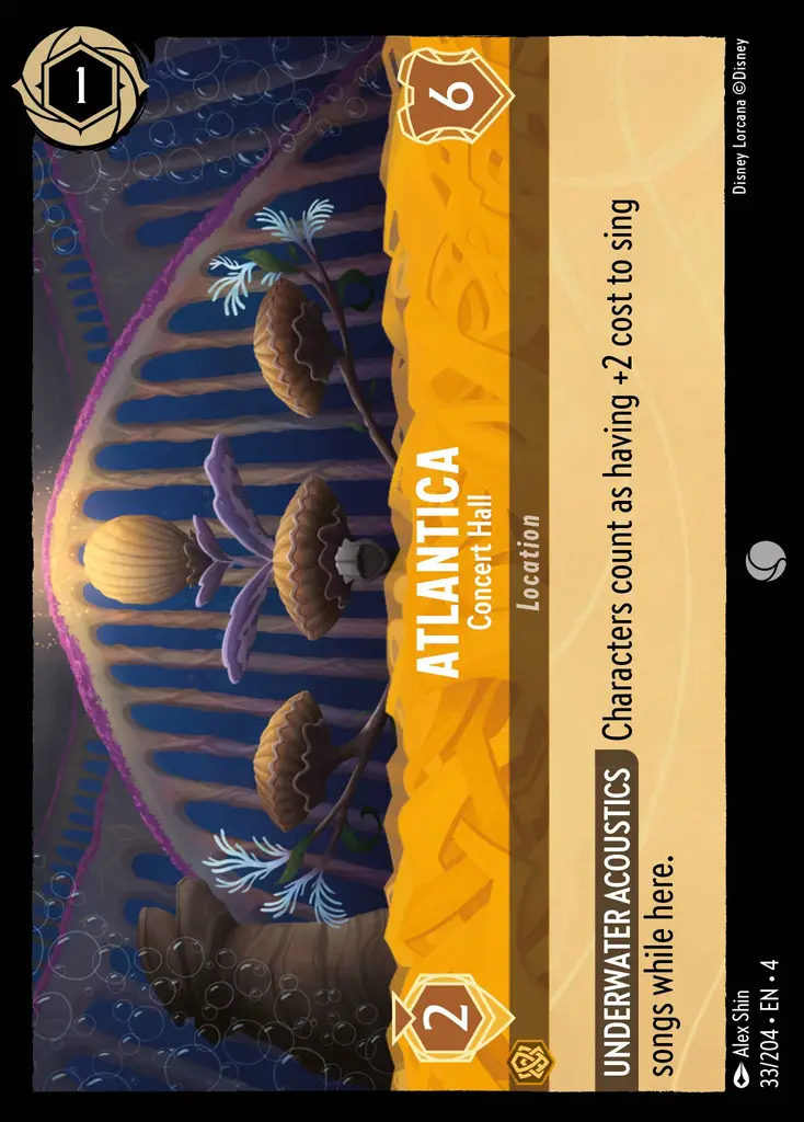 Atlantica - Concert Hall - foil