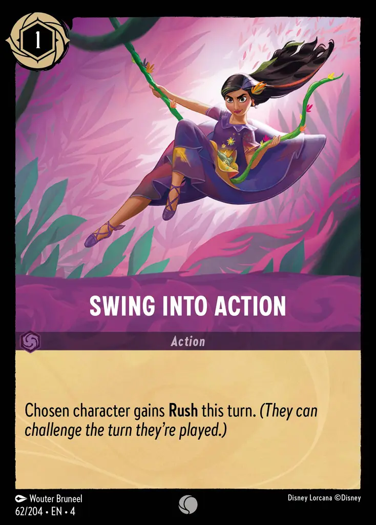 Swing Into Action - foil