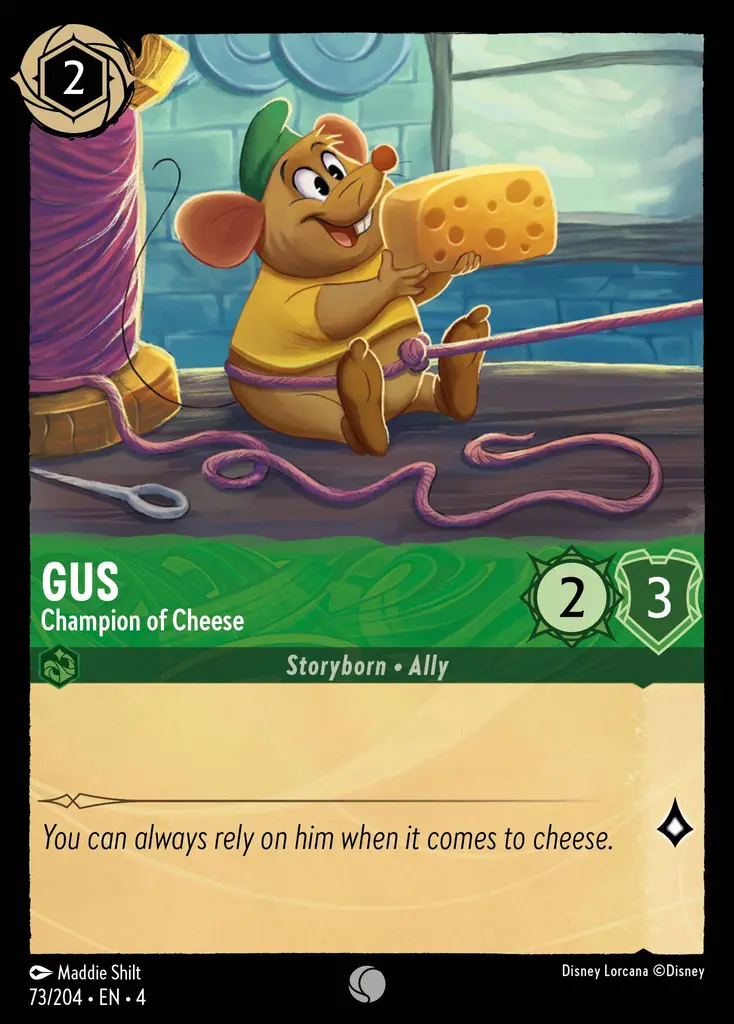 Gus - Champion of Cheese - foil