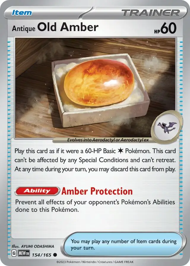Antique Old Amber (MEW 154)