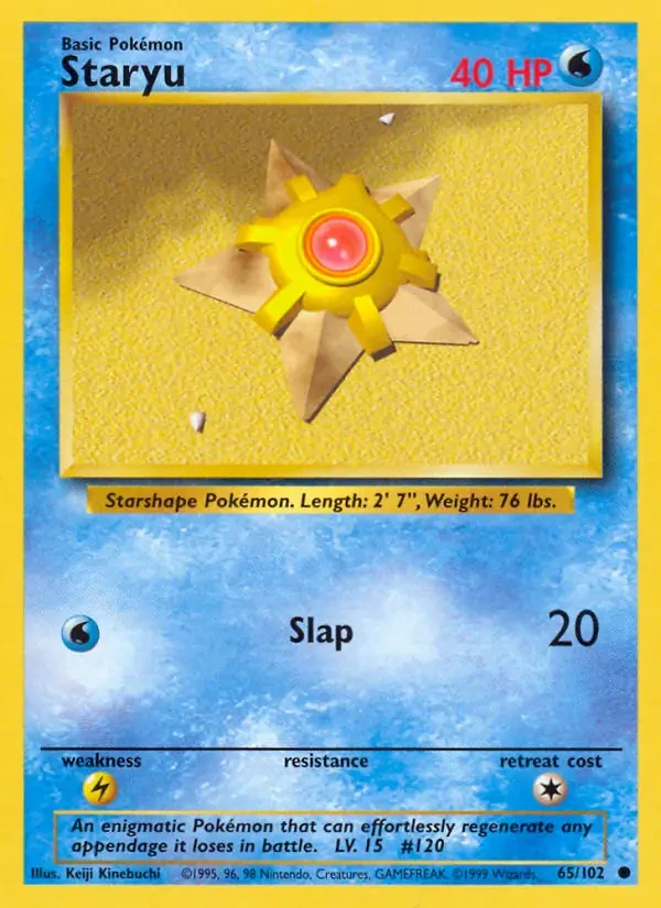 Staryu (BS 65) - NEAR MINT