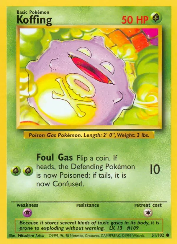 Koffing (BS 51) - GOOD