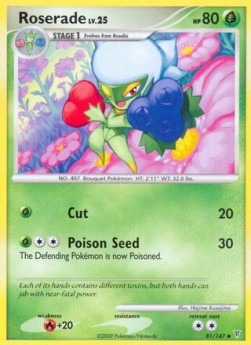 Roserade Lv.25 (SV 81) - GOOD