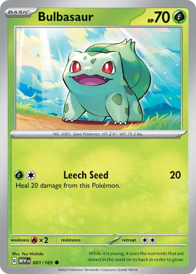 Bulbasaur (MEW 001)