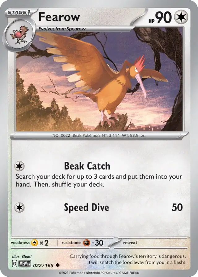 Fearow (MEW 022)