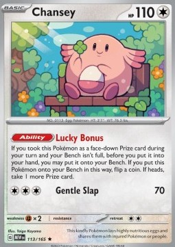 Chansey (MEW 113) - HOLO