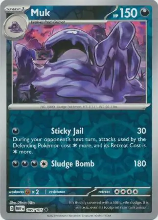 Muk (MEW 089) - REVERSE HOLO