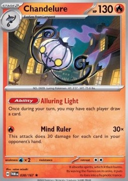 Chandelure (TWM 038) - HOLO