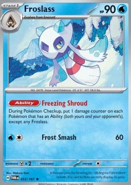 Froslass (TWM 053) - HOLO