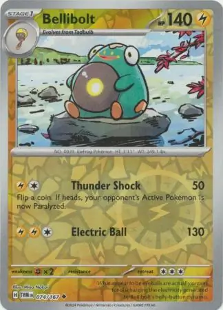 Bellibolt (TWM 074) - REVERSE HOLO