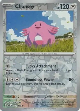 Chansey (TWM 133) - REVERSE HOLO