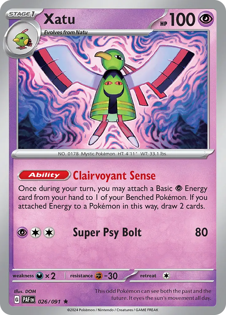 Xatu (PAF 026) - HOLO