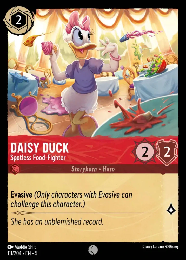 Daisy Duck - Spotless Food‐Fighter