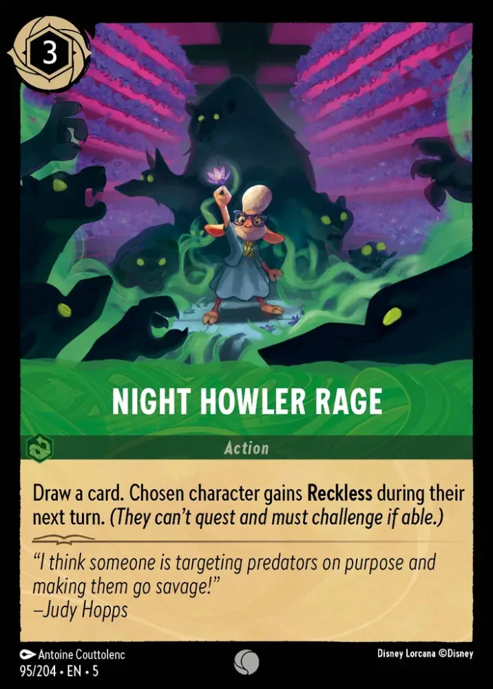 Night Howler Rage - foil