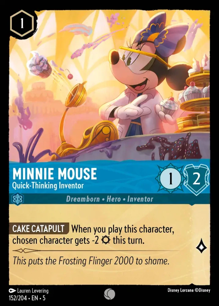 Minnie Mouse - Quick-Thinking Inventor - foil