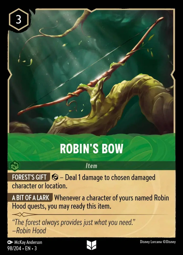 Robin's Bow - foil