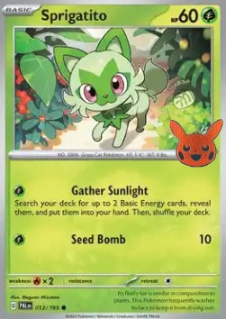 Sprigatito (BOO24 PAL 012)