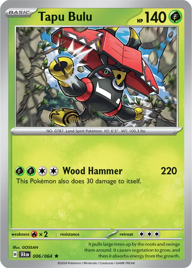 Tapu Bulu (SFA 006) - HOLO