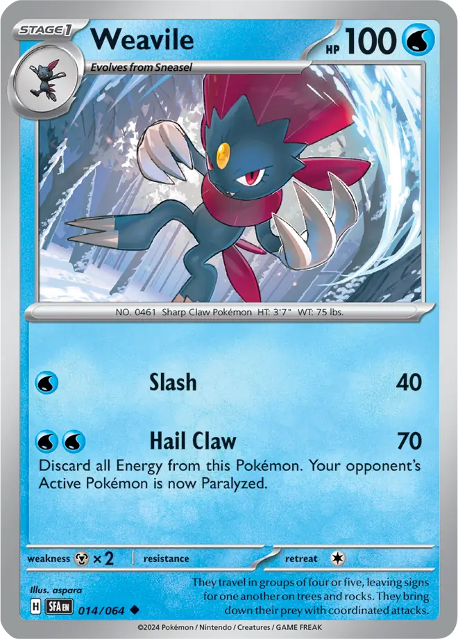 Weavile (SFA 014)