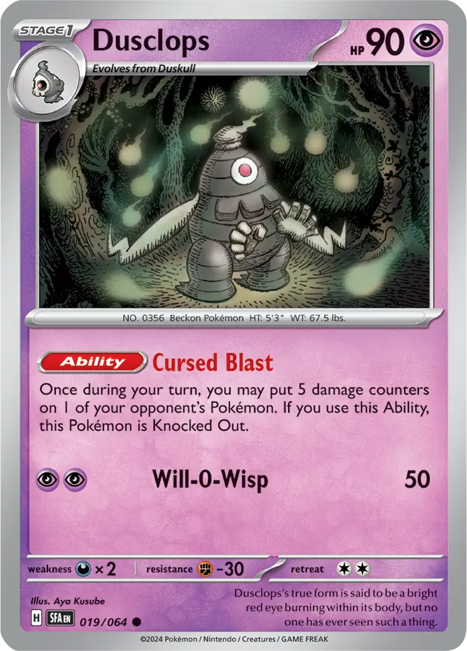 Dusclops (SFA 019)