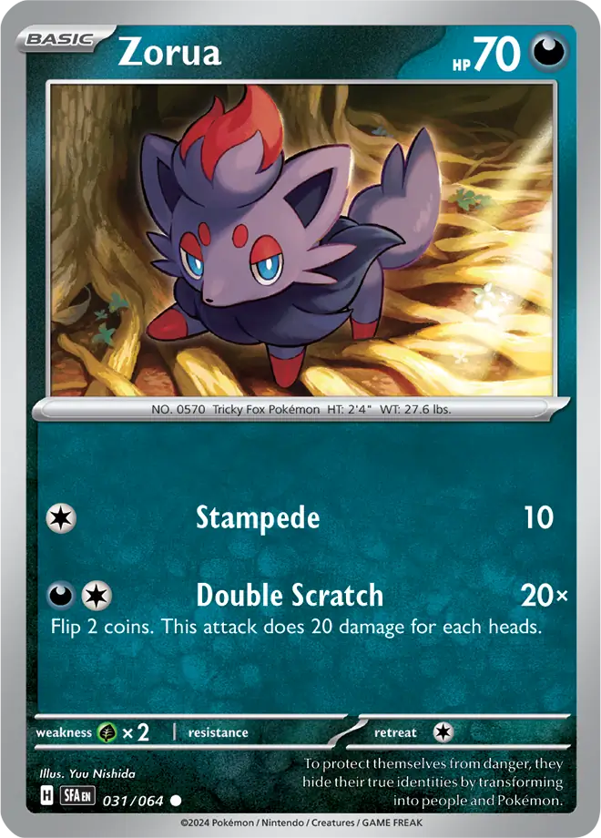 Zorua (SFA 031)