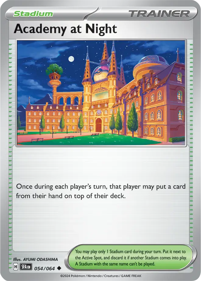 Academy at Night (SFA 054)