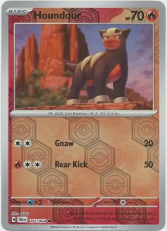 Houndour (SFA 007) - REVERSE HOLO