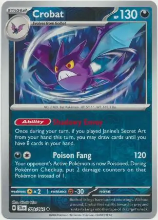 Crobat (SFA 029) - REVERSE HOLO